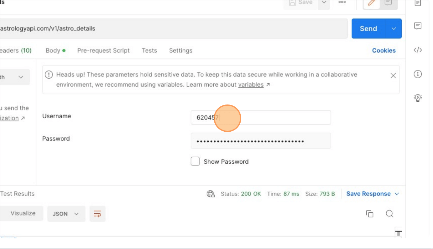 Postman Workflow Step 2