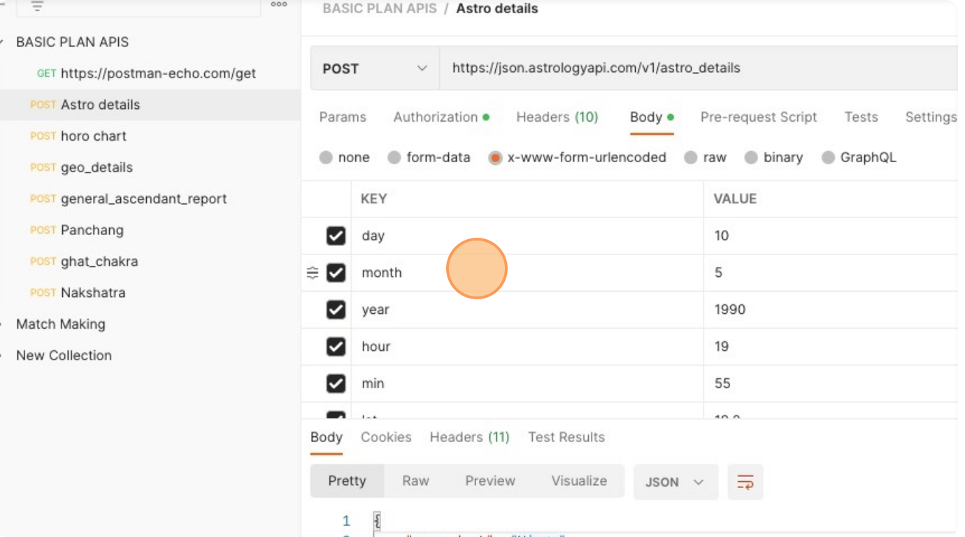 Postman Workflow Step 3