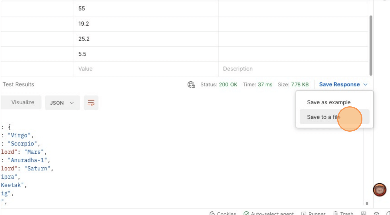 Save Response Step 3